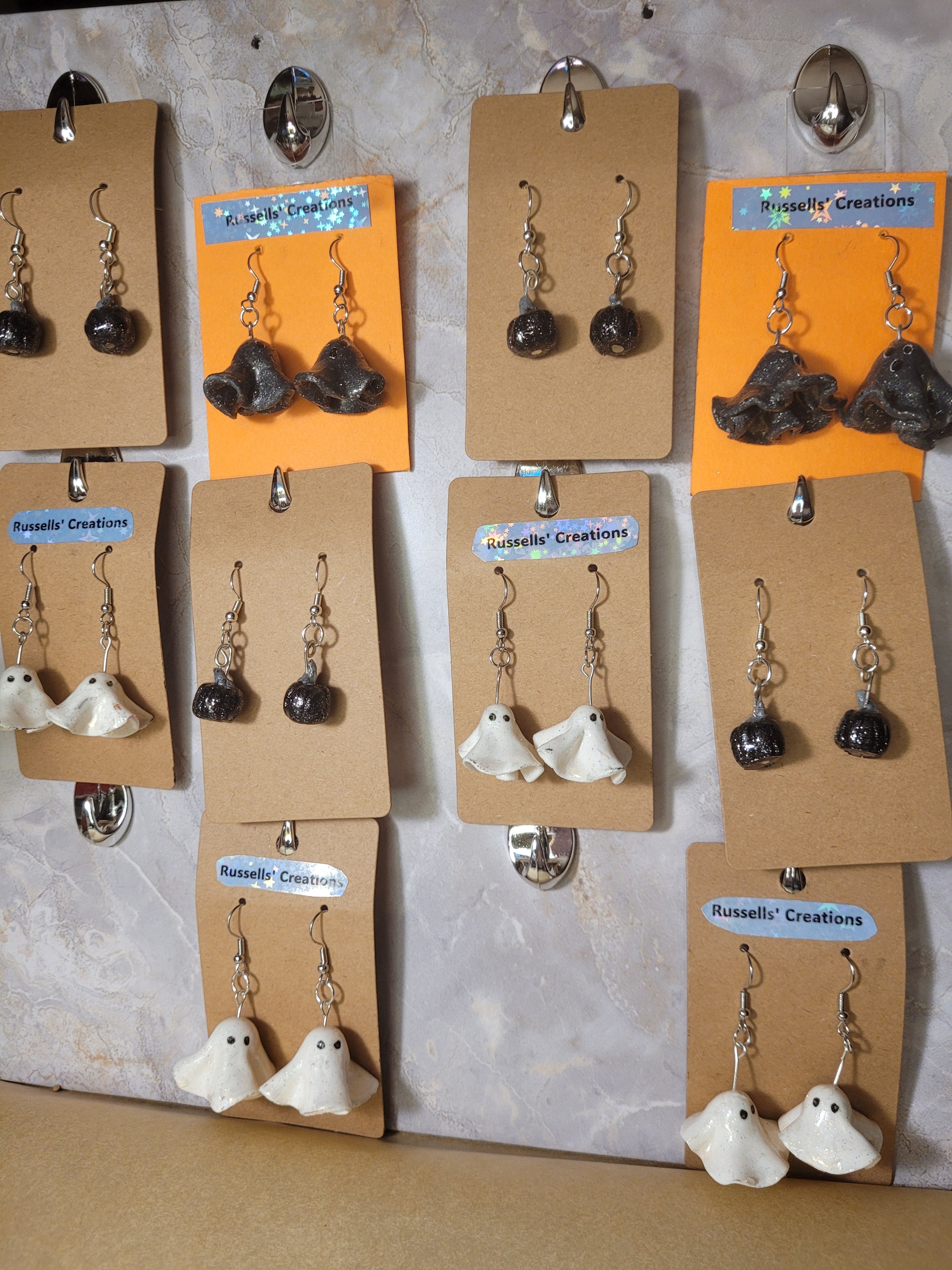 Earrings - hand made polymer clay