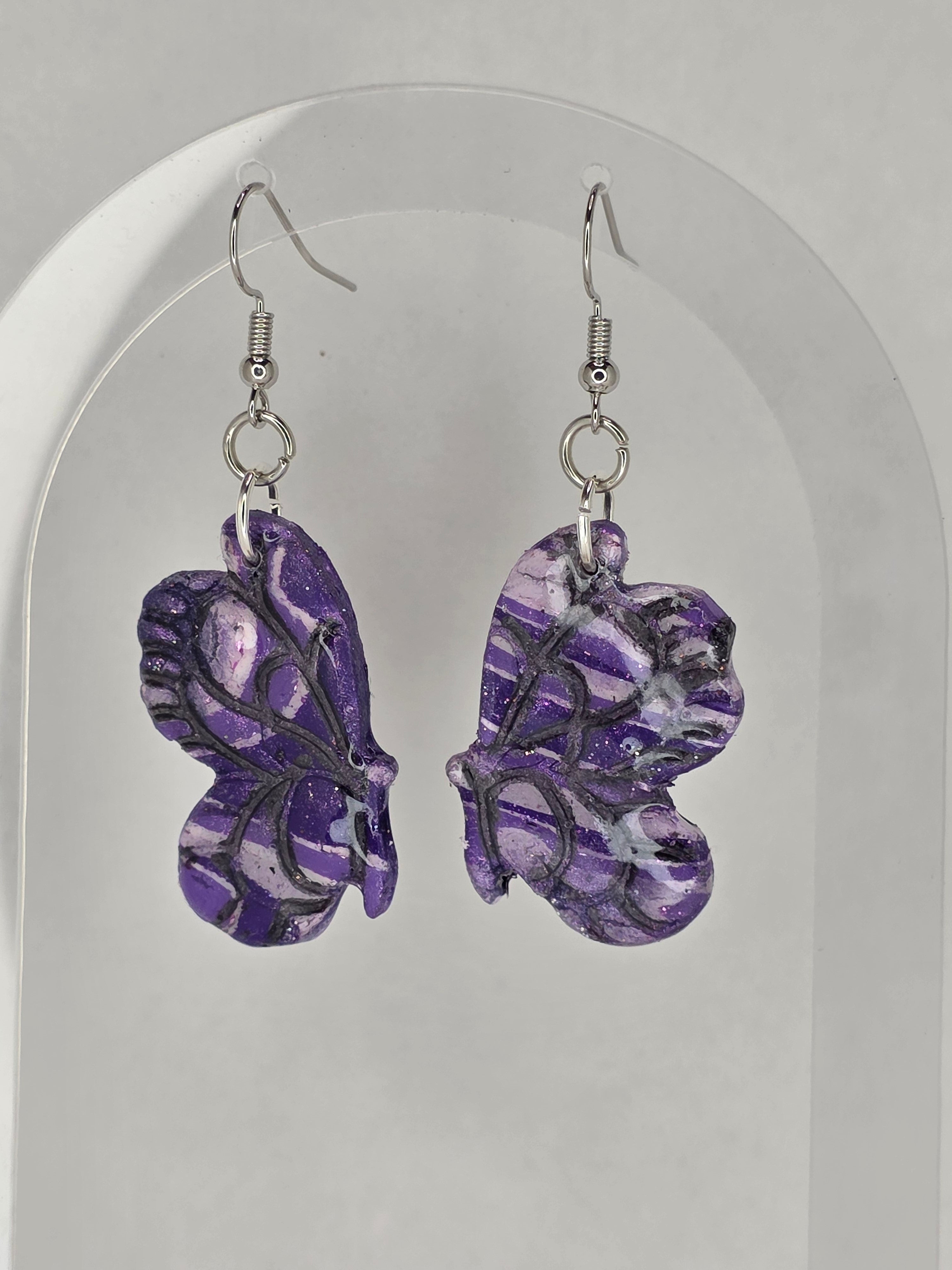 Purple swirl collection
