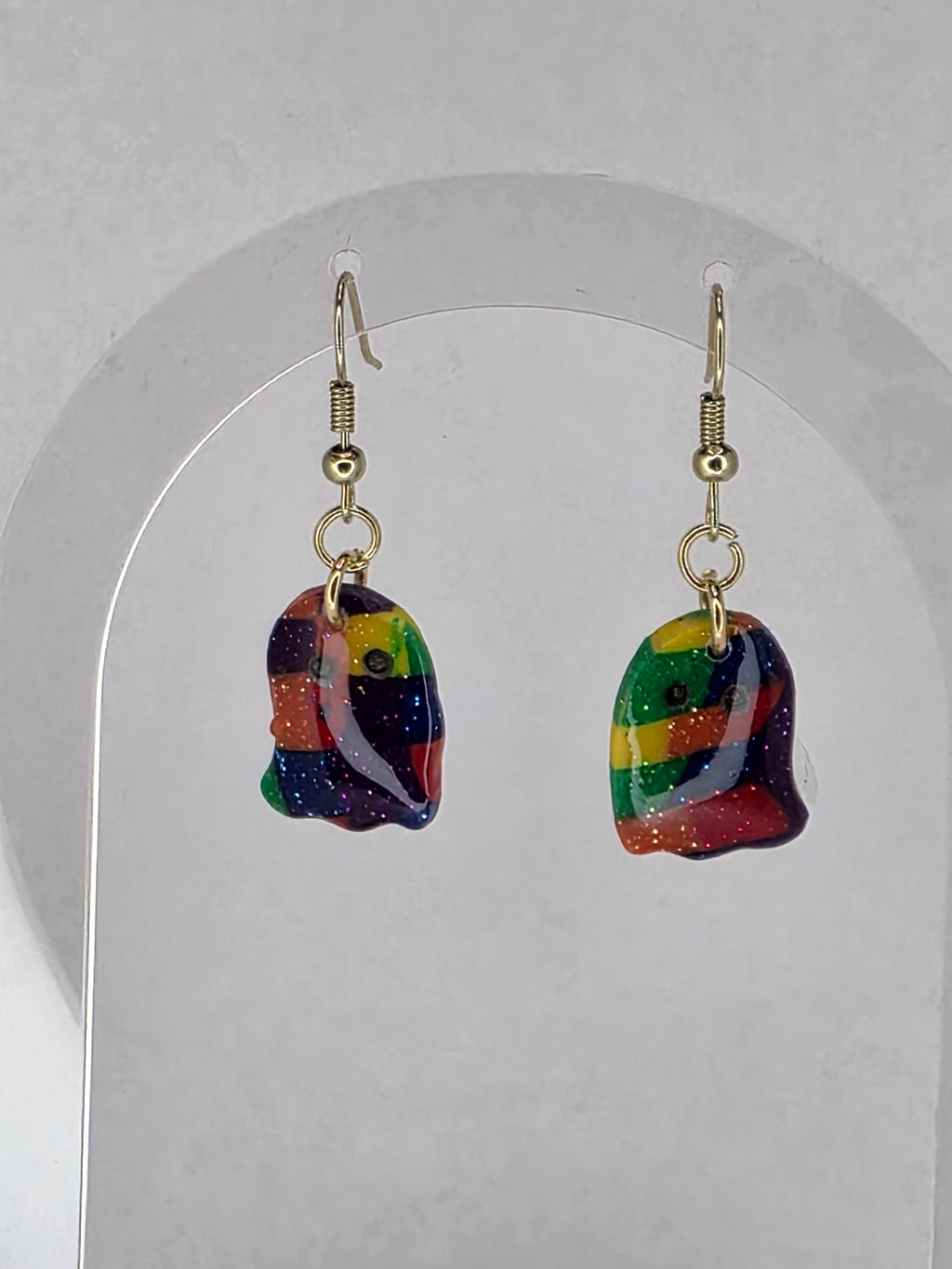 Rainbow earrings