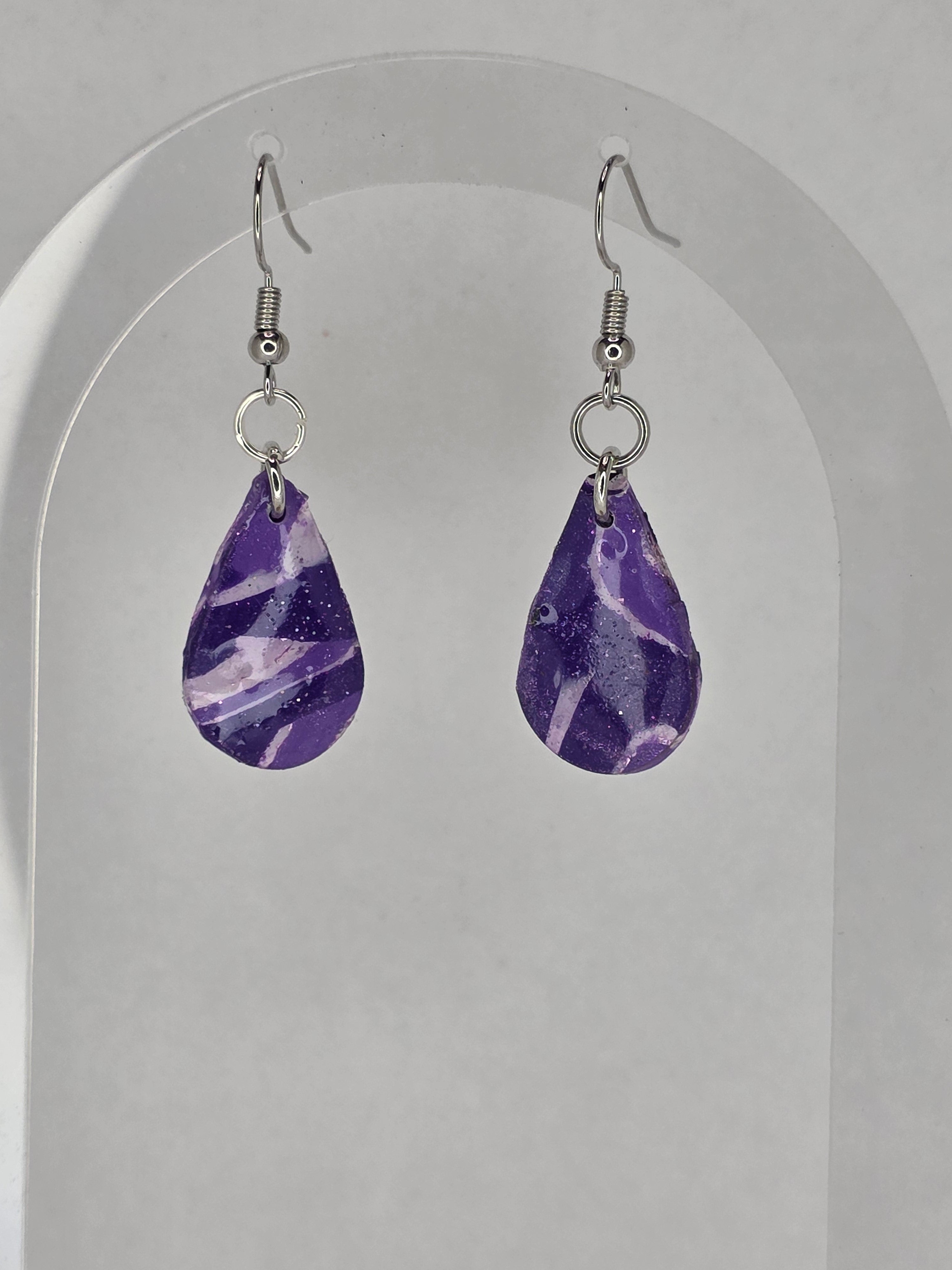 Purple swirl collection