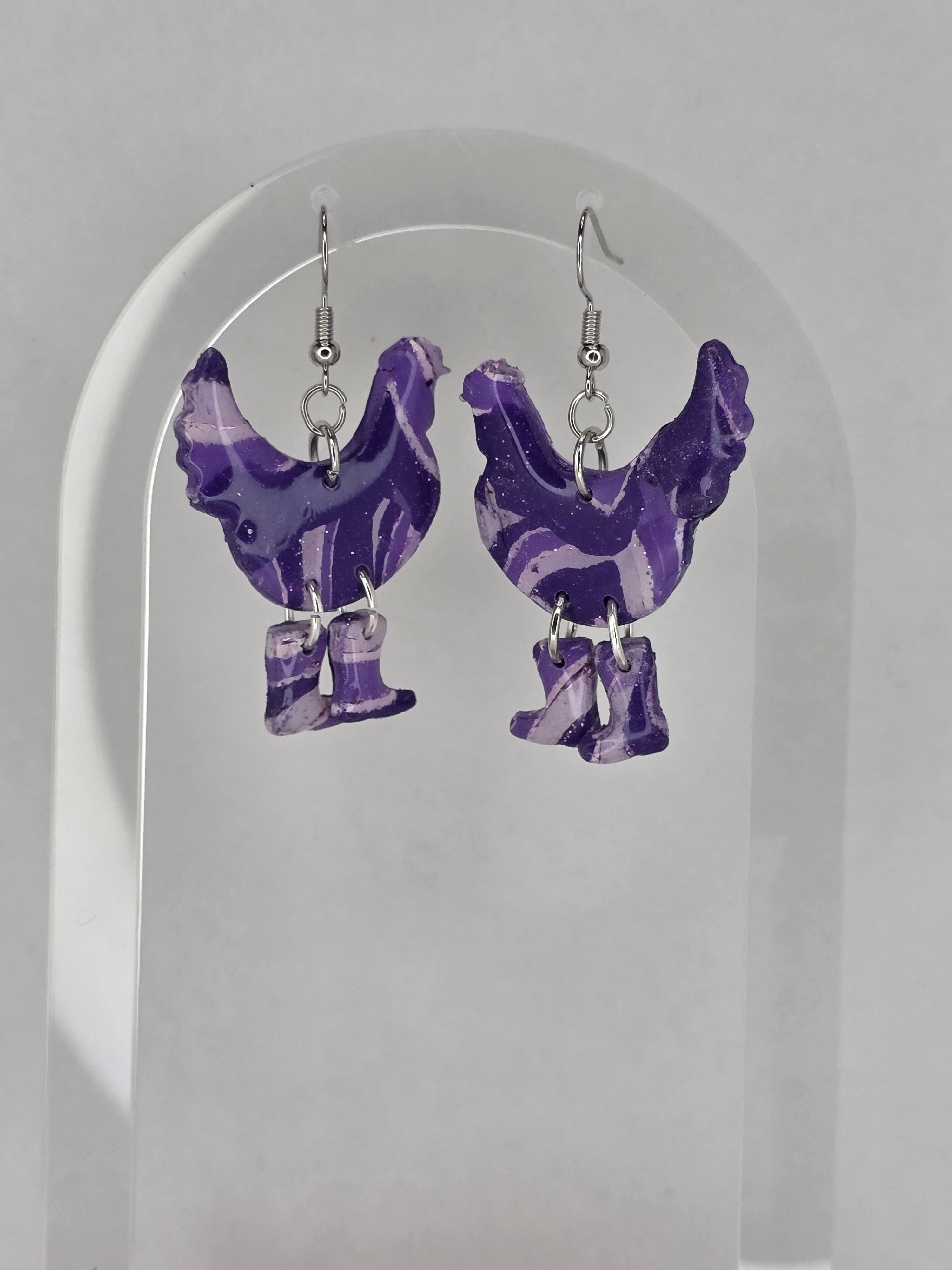 Purple swirl collection