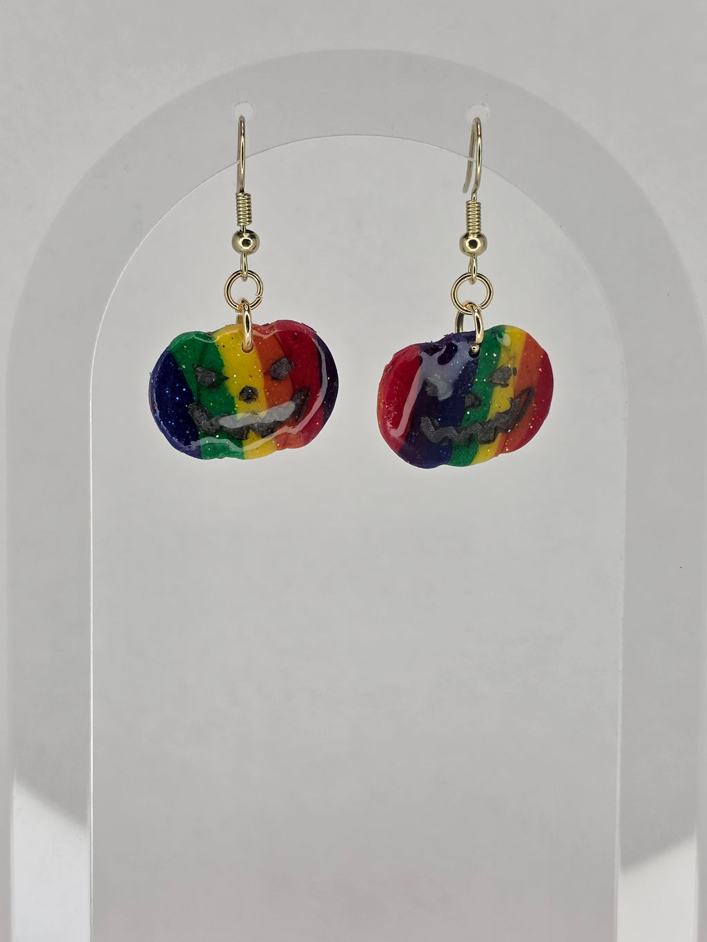 Rainbow earrings