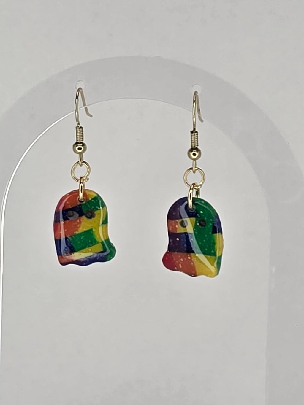 Rainbow earrings